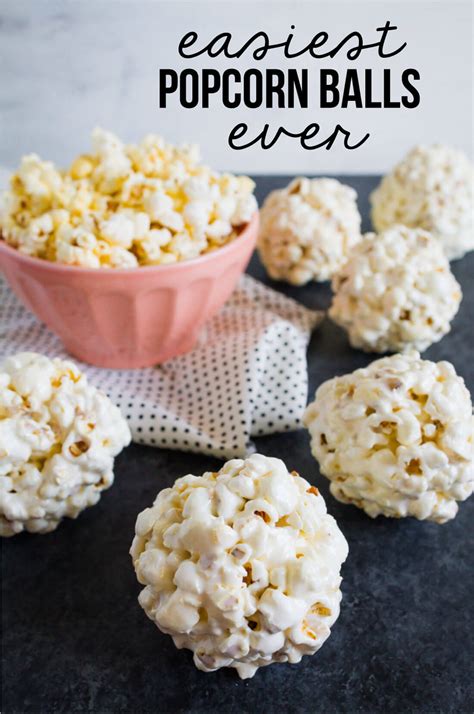 Easy Popcorn Ball Recipe For Kids