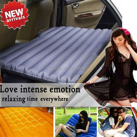 Universal Car Inflatable Bed Outdoor Travel Car Air Mattress Bed Auto Supplies Car Travel Bed