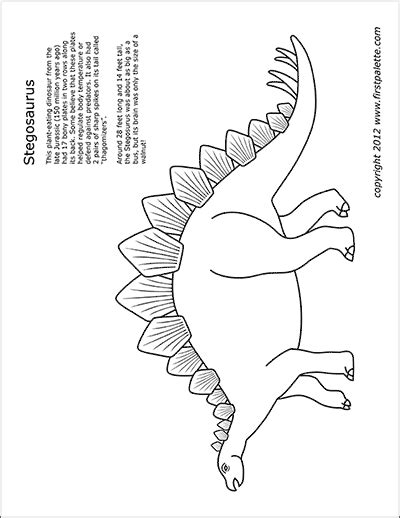#404 most popular download this week. Cretaceous Dinosaurs | Free Printable Templates & Coloring ...