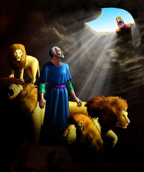 Daniel And The Lions By Designed One On Deviantart Daniel And The