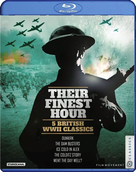 their finest hour 5 british wwii classics blu ray set britishmovies dunkirk british movies