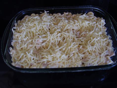 Kristis Dishes Chicken Alfredo Casserole