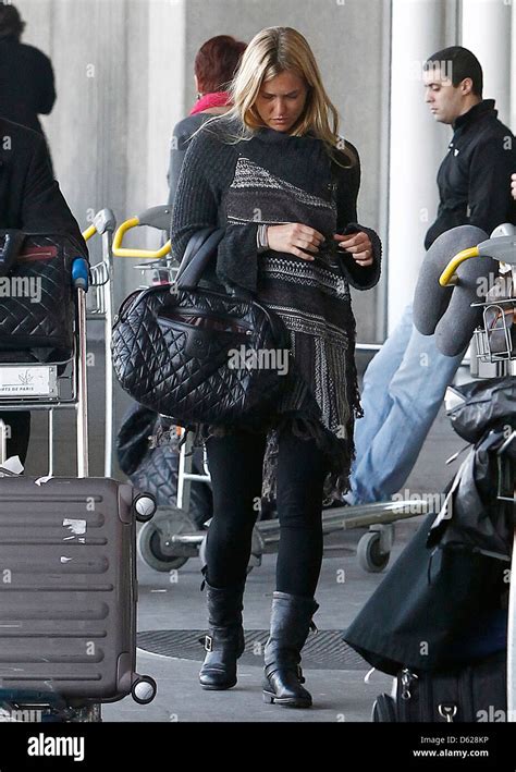 Bar Refaeli Arrives At Charles De Gaulle Airport Paris France 1201