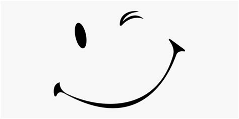 Check out our smiles clipart selection for the very best in unique or custom, handmade pieces from our papercraft shops. Emoticon Smiley Face Wink Mouth Smile - Black And White ...