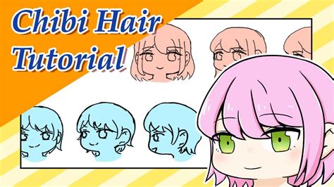 How To Draw Chibi Hair Drawing Chibi Tutorial Youtube