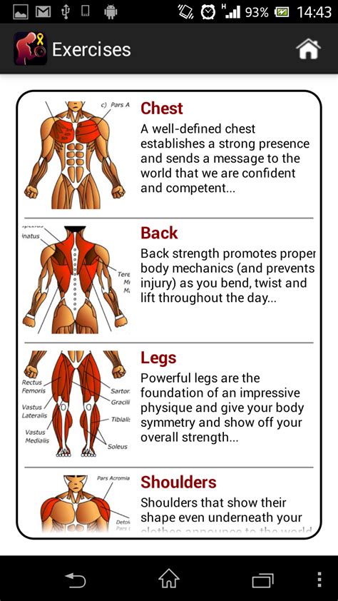 Dumbbells Muscle Workout Plan Free Uk Appstore For Android