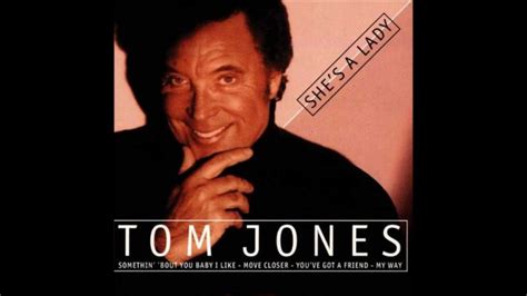 Tom Jones Shes A Lady Lyrics Youtube