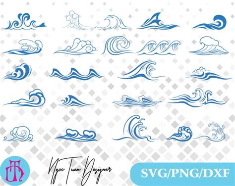 Waves clipart file, Waves file Transparent FREE for download on