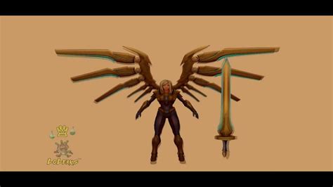 Aether Wing Kayle Skin 3d Preview League Of Legends Youtube