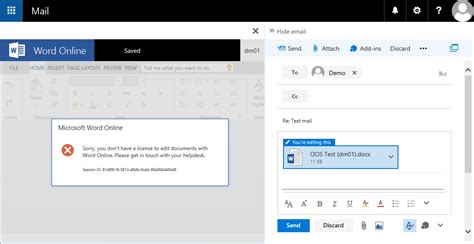 Collaborate for free with online versions of microsoft word, powerpoint, excel, and onenote. SolvedError: Sorry, you don't have a license to edit ...