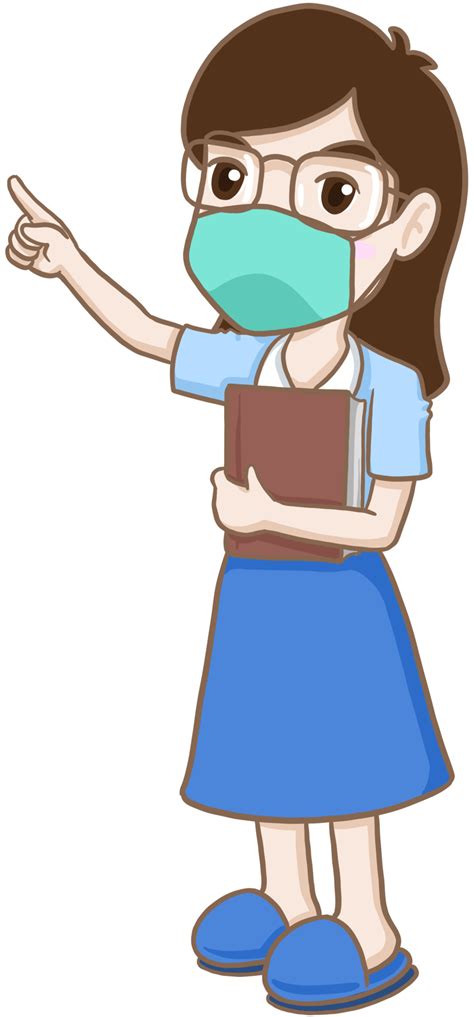 Cartoon Teacher Woman 9415659 Png