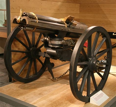 Civil War The Gatling Gun The First Machine Gun Ever Made Fairly