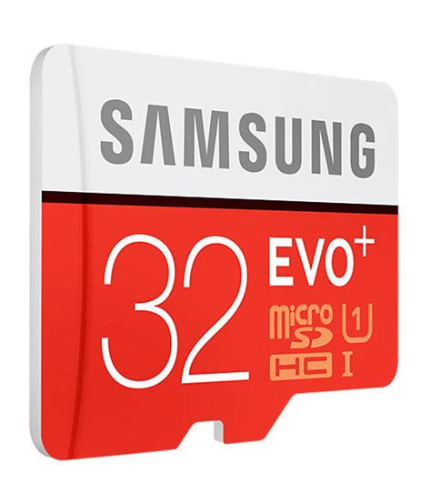 Buy Samsung Evo Plus Class 10 Uhs 1 32gb Microsdhc 95mbs Memory Card