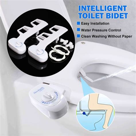 Sizes Single Nozzle Bathroom Toilet Seat Bidet Sprayer Ass Wash Clean Cold Water Non Electric