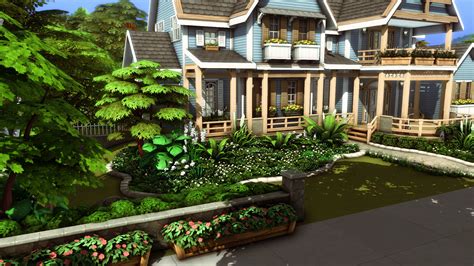 Familiar Country House By Plumbobkingdom At Mod The Sims 4 Sims 4 Updates