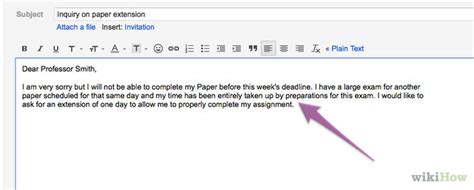 Even when reaching out to a recruiter, mention how you heard about the company or if another connection referred you (just make sure that connection is comfortable with you using their name). How to Ask a Professor for a Paper Extension: 9 Steps