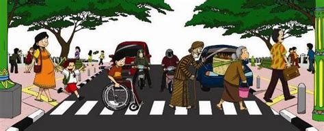 Gambar Kartun Zebra Cross Gambar Kartun Keren