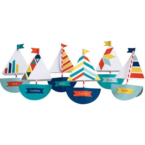 Nautical Sailboat Kit | Nautical sailboat, Nautical theme, Nautical party