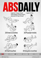 Doing Ab Workouts Everyday Photos