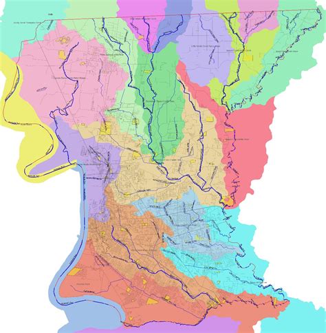 Watersheds In East Baton Rouge Parish