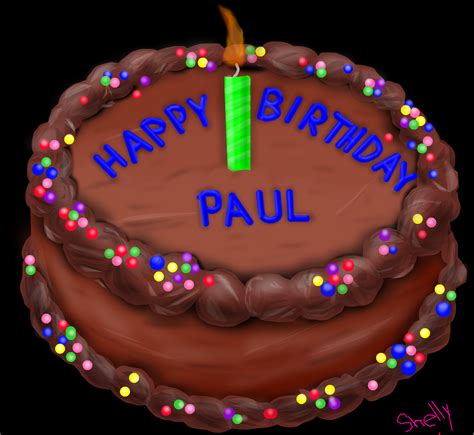 Happy Birthday Paul Drawings Sketchport