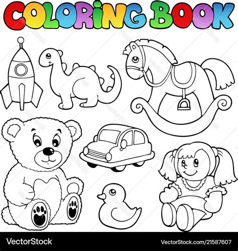 Toys Coloring Pages Printable