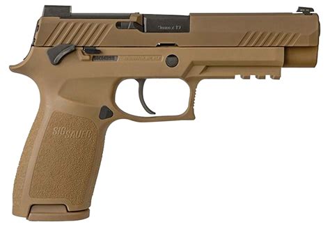 Sig Sauer P320 M17 Pistol 9mm 47in 17rd Coyote Manual Safety