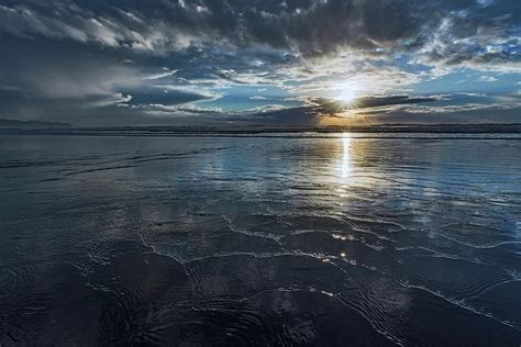 Sunset At Rockaway Beach Photograph By Johanna Froese Fine Art America