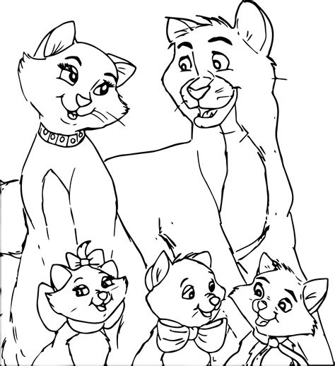 The Aristocats Coloring Pages Free Printable Coloring Pages Images And Photos Finder
