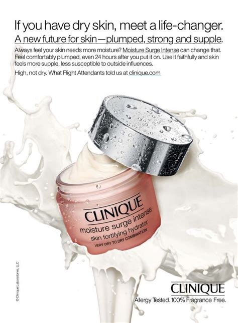 Clinique Skincare Advertising Cosmetics Advertising Clinique