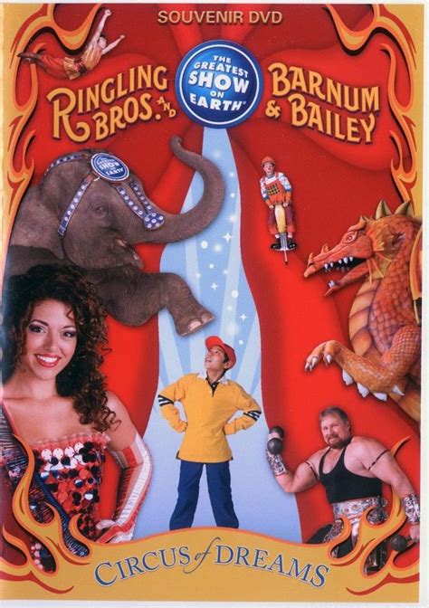 Ringling Bros Barnum Bailey Circus Of Dreams Souvenir Dvd