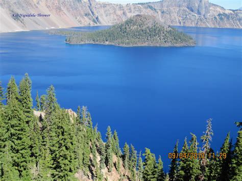 Crater Lake The Bluest Lake Blue Lake Natural Landmarks Lake