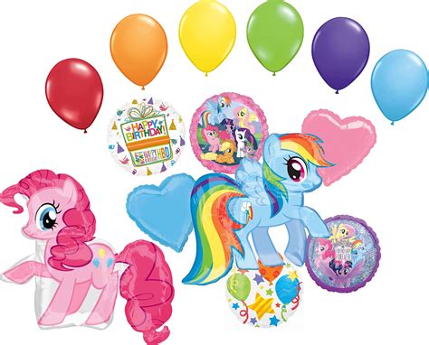 Buy My Little Pony Birthday Party Supplies Pinkie Pie And Rainbow Dash
