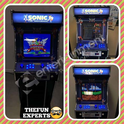 Sonic Retro Arcade Game Hire Dublin Ireland