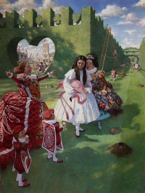 Alices Adventures In Wonderland Christian Birmingham Illustration
