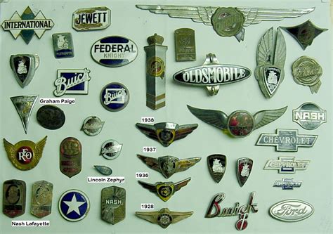 Classic Car Emblems