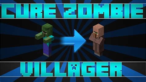 Zombie villagers can be a great and easy way to get villagers in your base, if you can heal them. How to Cure a Zombie Villager (Minecraft 1.7.2) - YouTube