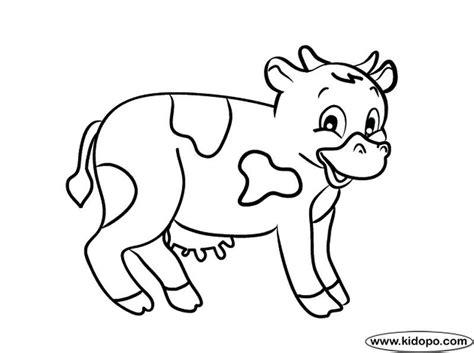 Cute Baby Cow Coloring Pages Mejikuhibiniu Coloring Page