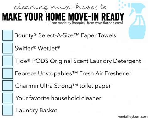 Tips To Make Your Home Move In Ready