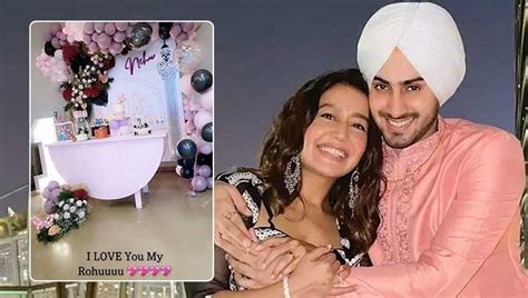 Neha Kakkar Birthday Heres How Husband Rohanpreet Singh Made It Special Happy Birthday My