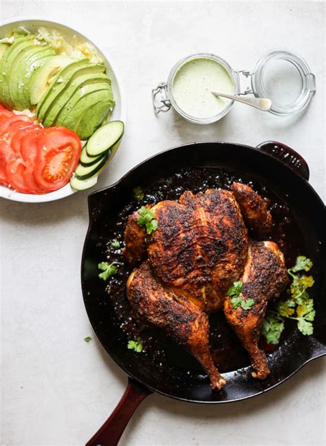 (i usually skip this step because i'm always in a hurry). Peruvian-Inspired Whole Roasted Chicken with Tangy "Green ...