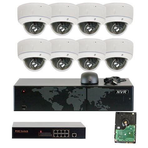 Gw Security 8ch 4k Nvr Network 1920p Sony Exmor R Starvis Ip Security