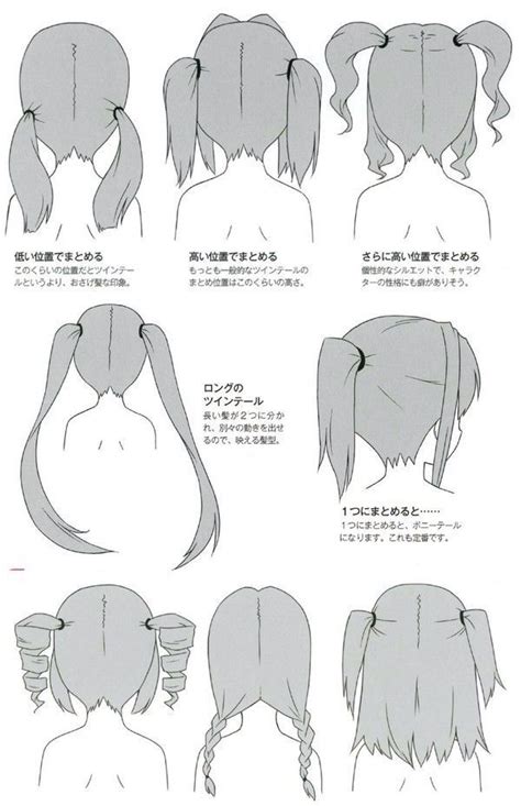 Peinados How To Draw Hair Art Reference Manga Drawing