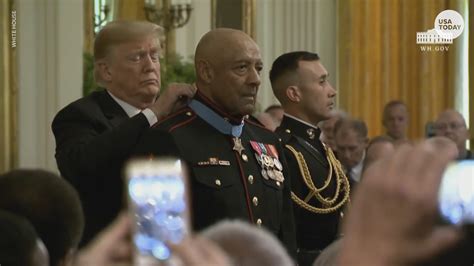 President Trump Awards Medal Of Honor To Vietnam Veteran