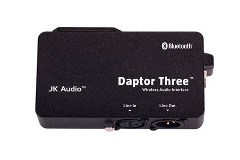 Jk Audio Daptor Three Bluetooth Wireless Audio Interface Trew Audio