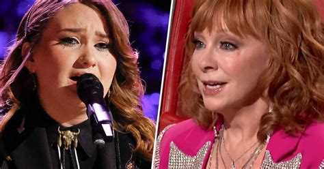 Reba Mcentire Gwen Stefani Cry Watching Ruby Leigh On The Voice