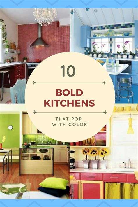 Going Bold 10 Kitchens That Pop With Color Bright Kitchen Colors