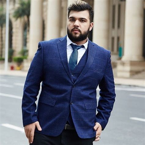 10 Fashion Tips For Plus Size Men To Wear In Office Men S Fashion Big Men Fashion