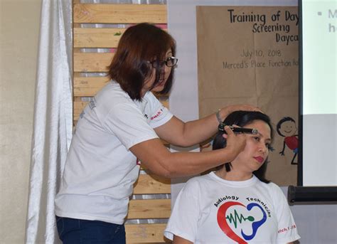 Mkh bhd (aka metro kajang). Daycare workers undergo training on hearing screening ...
