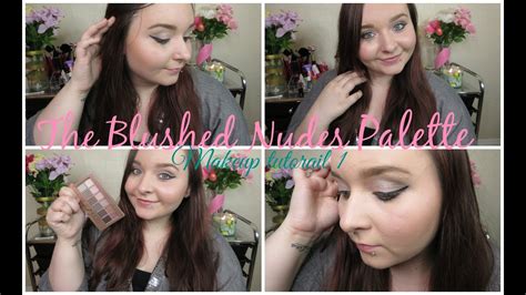 The Blushed Nudes Palette Makeup Tutorial Youtube